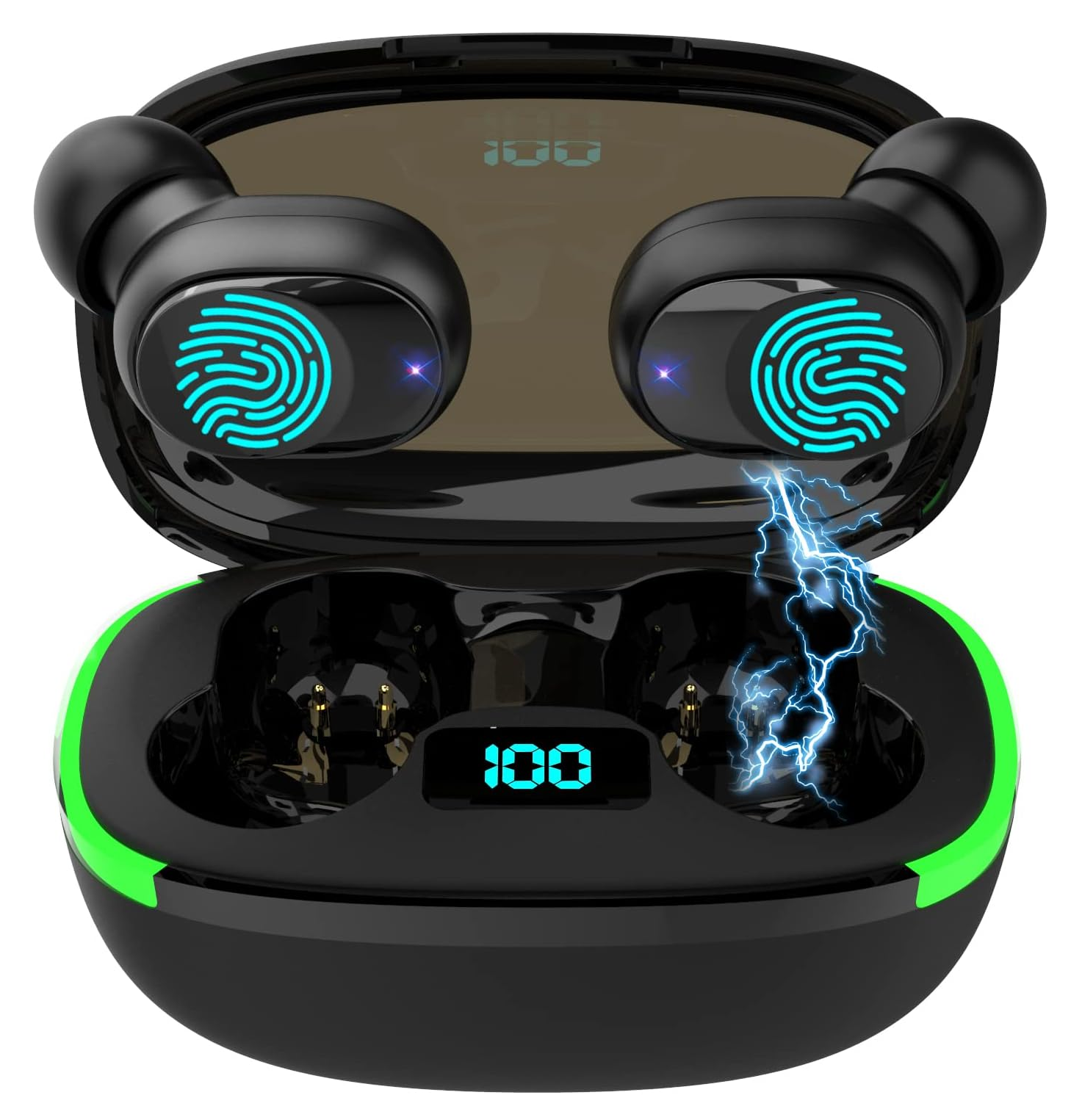 Audífonos Inalámbricos Bluetooth Morado Oscuro