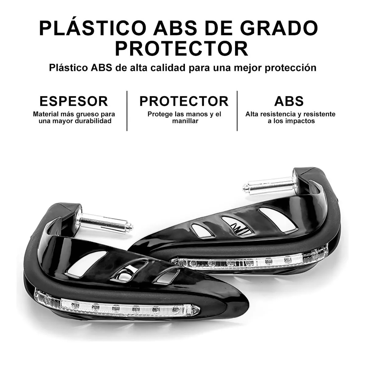 Paramanos Moto Luz Led Universal + Filtro Gasolina