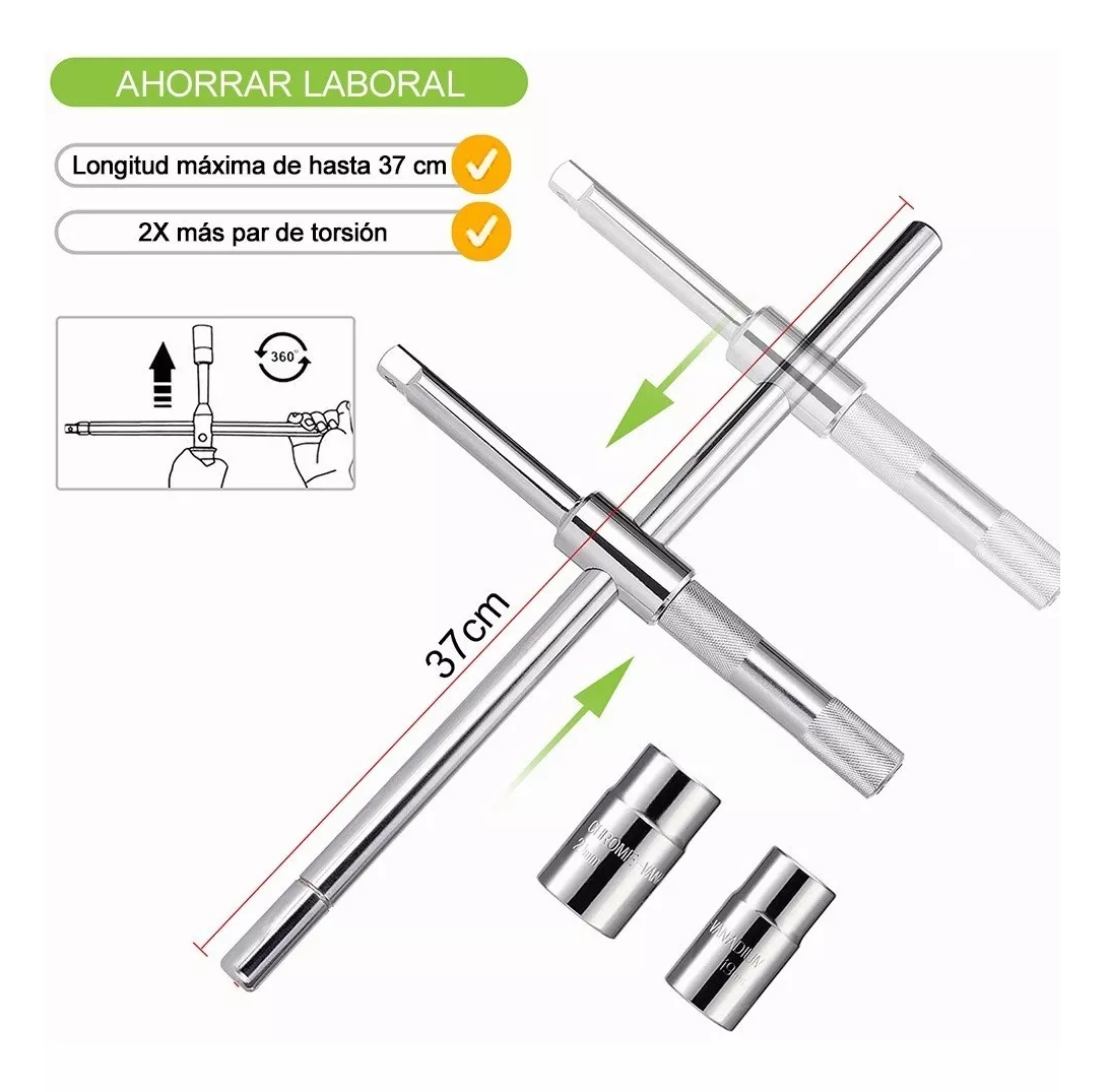 Gato Hidraulico De Tijeras De 3 Toneladas Negro