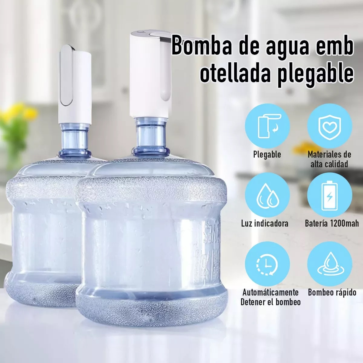 Dispensador De Agua Para Garrafon Electrico Bomba De Agua