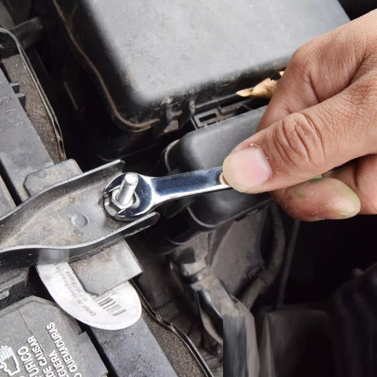 Juego De Llaves Combinadas Estándar Y Milimétricas 32 Piezas