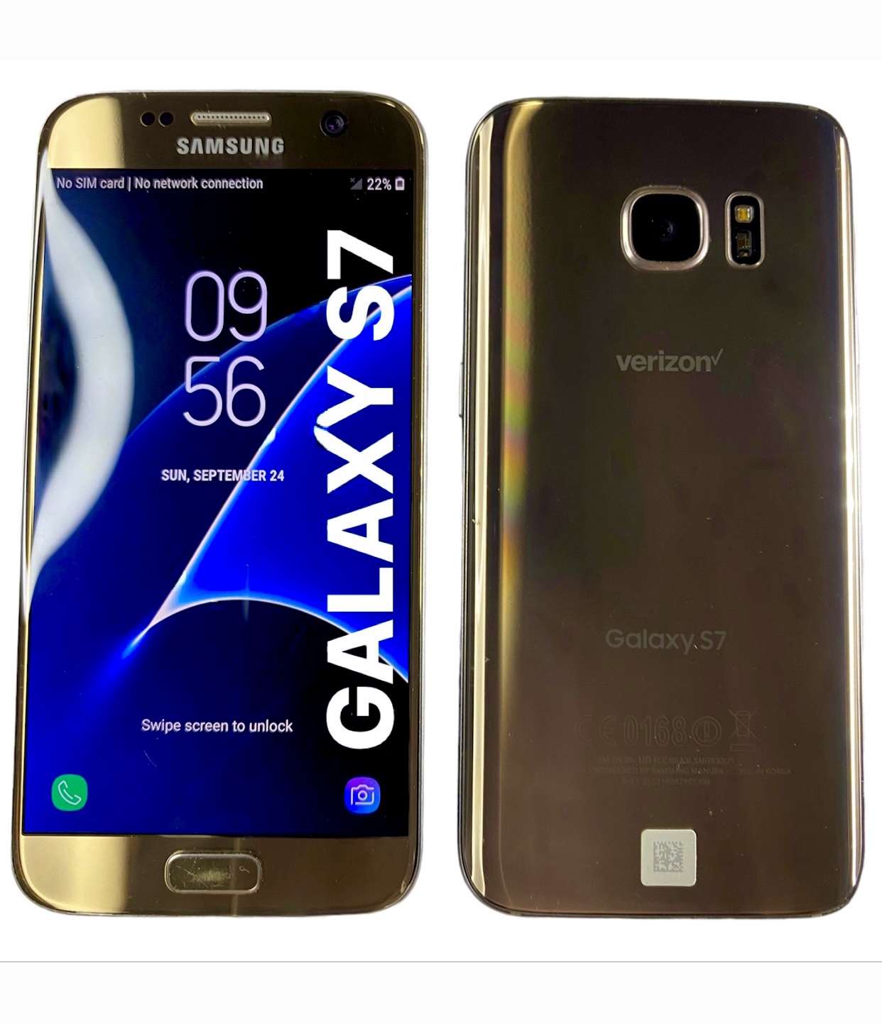 Samsung Galaxy S7 Gold Edition 4GB Ram Liberado Reacondicionado Grado A
