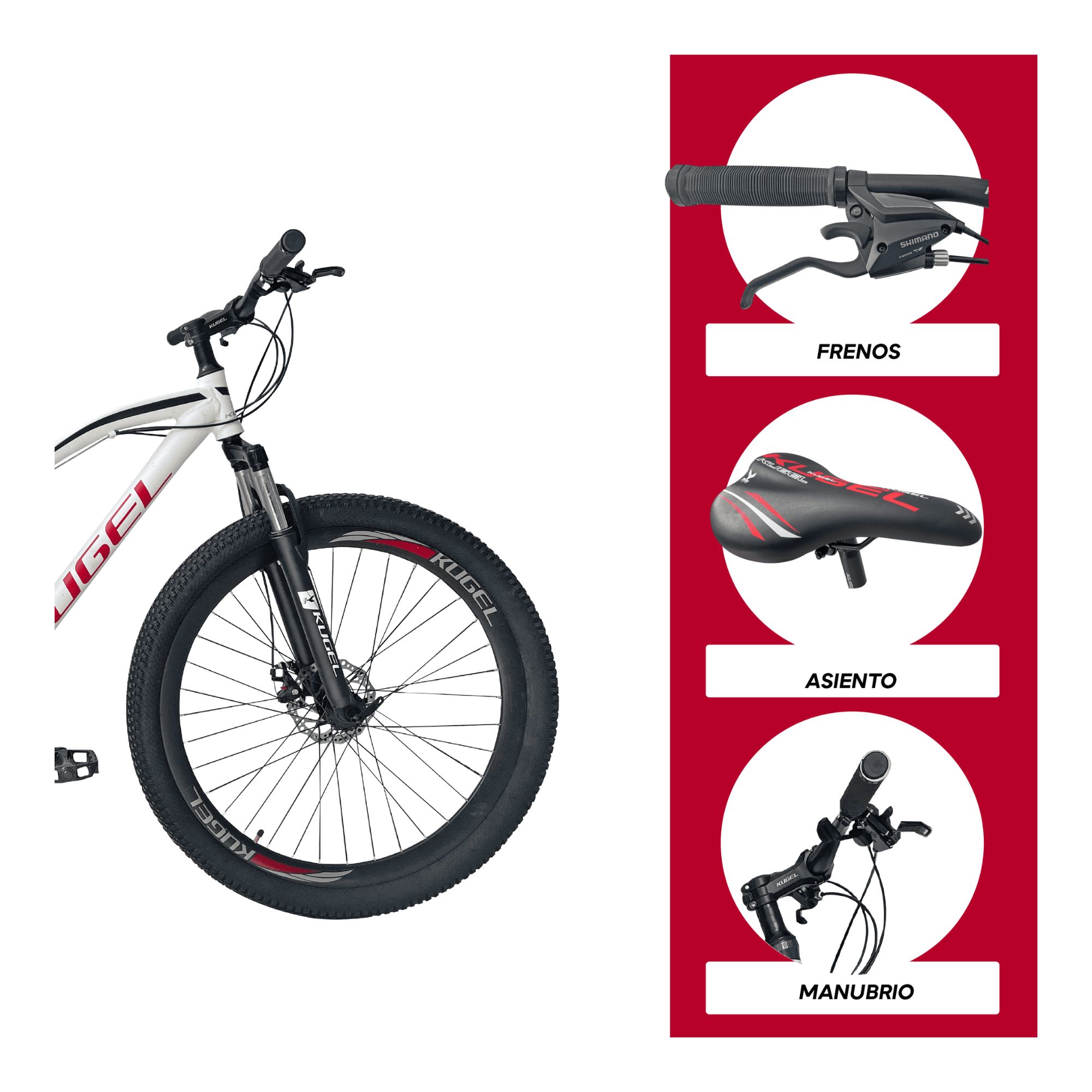 Bicicleta de Montaña Kugel Phantom R29  21 Velocidades