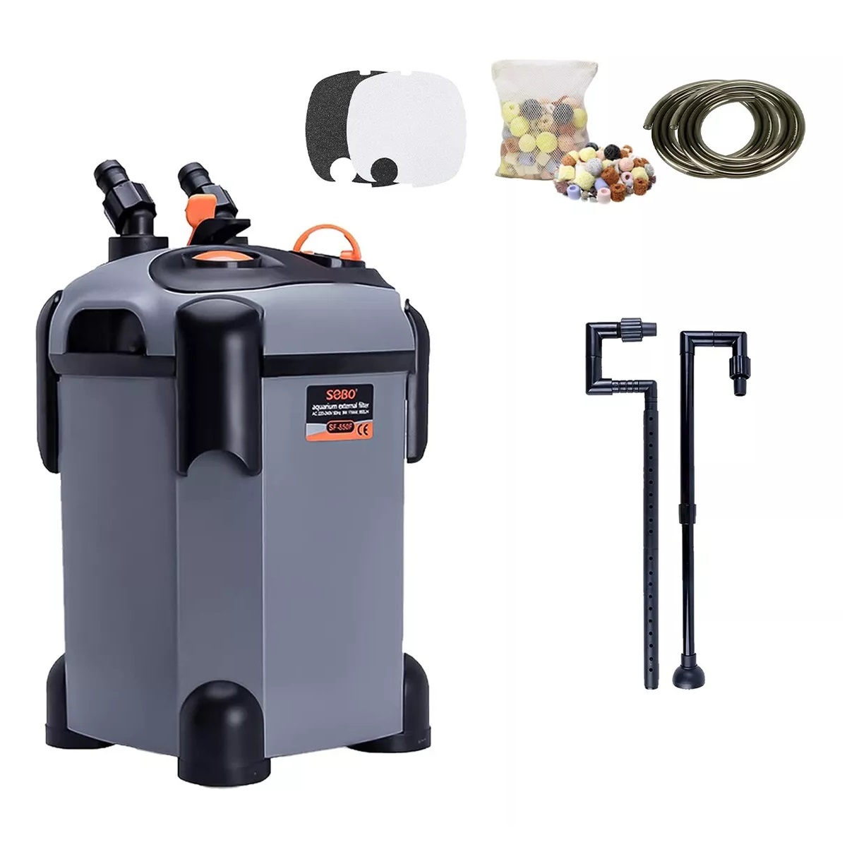 Filtro Canister Canasta Acuario Marino Ecopet 850 L/h