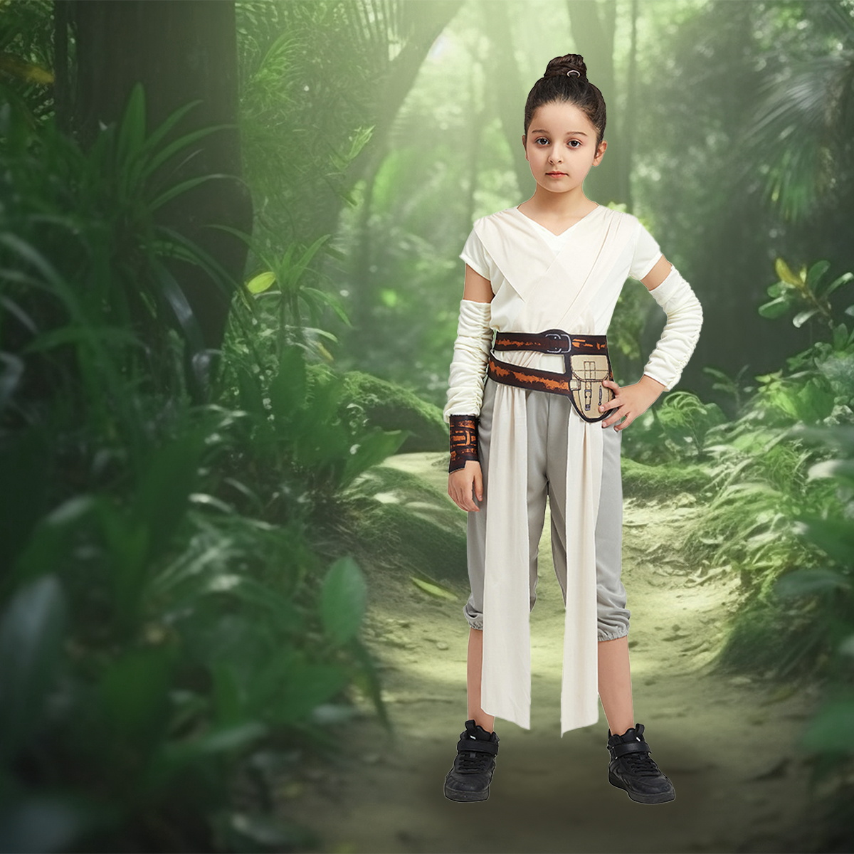 Disfraz De Halloween Infantil Niñas Fiesta Disfraces De Tela Exploradora Jade Espacio Estelar Wars Tallas Disponibles