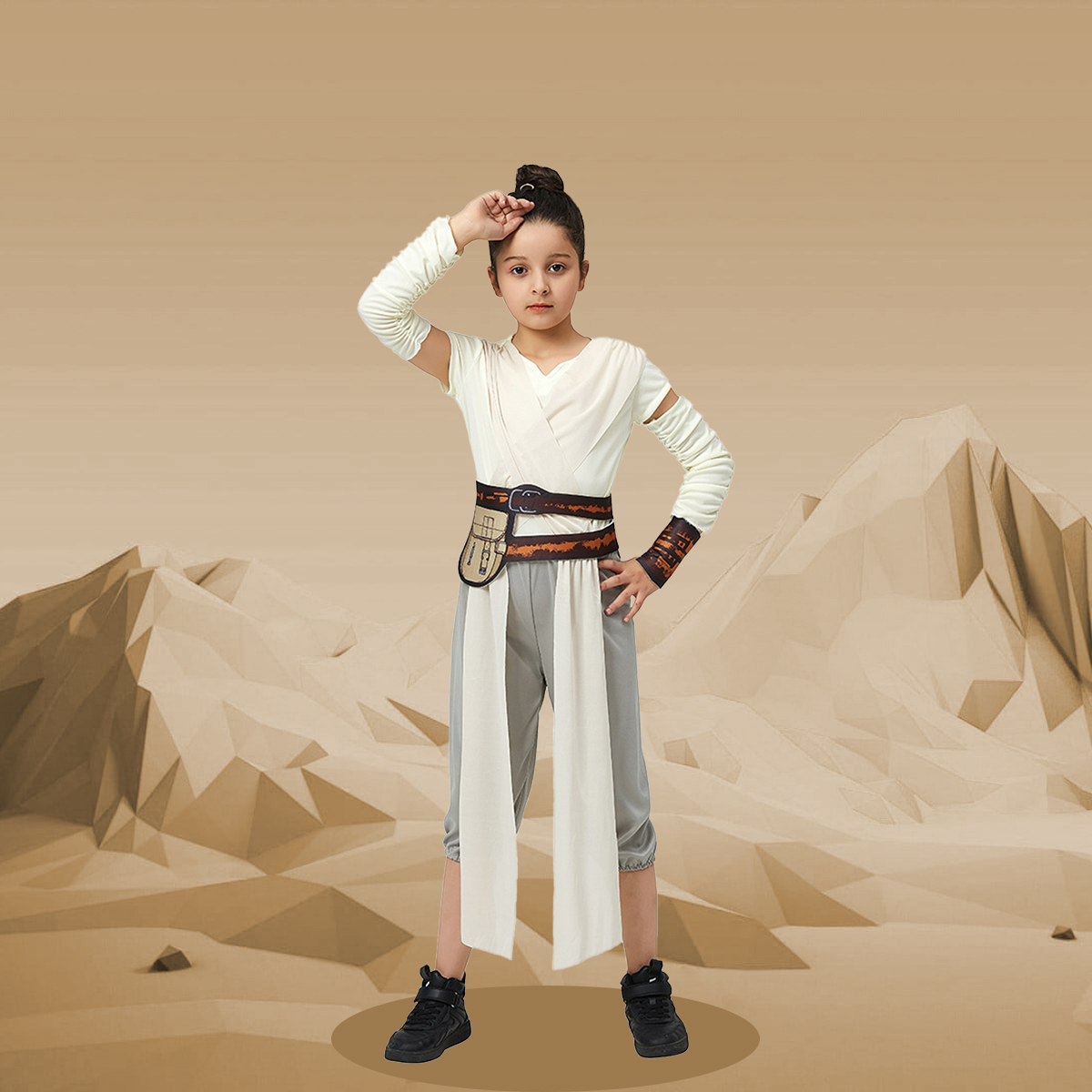 Disfraz De Halloween Infantil Niñas Fiesta Disfraces De Tela Exploradora Jade Espacio Estelar Wars Tallas Disponibles