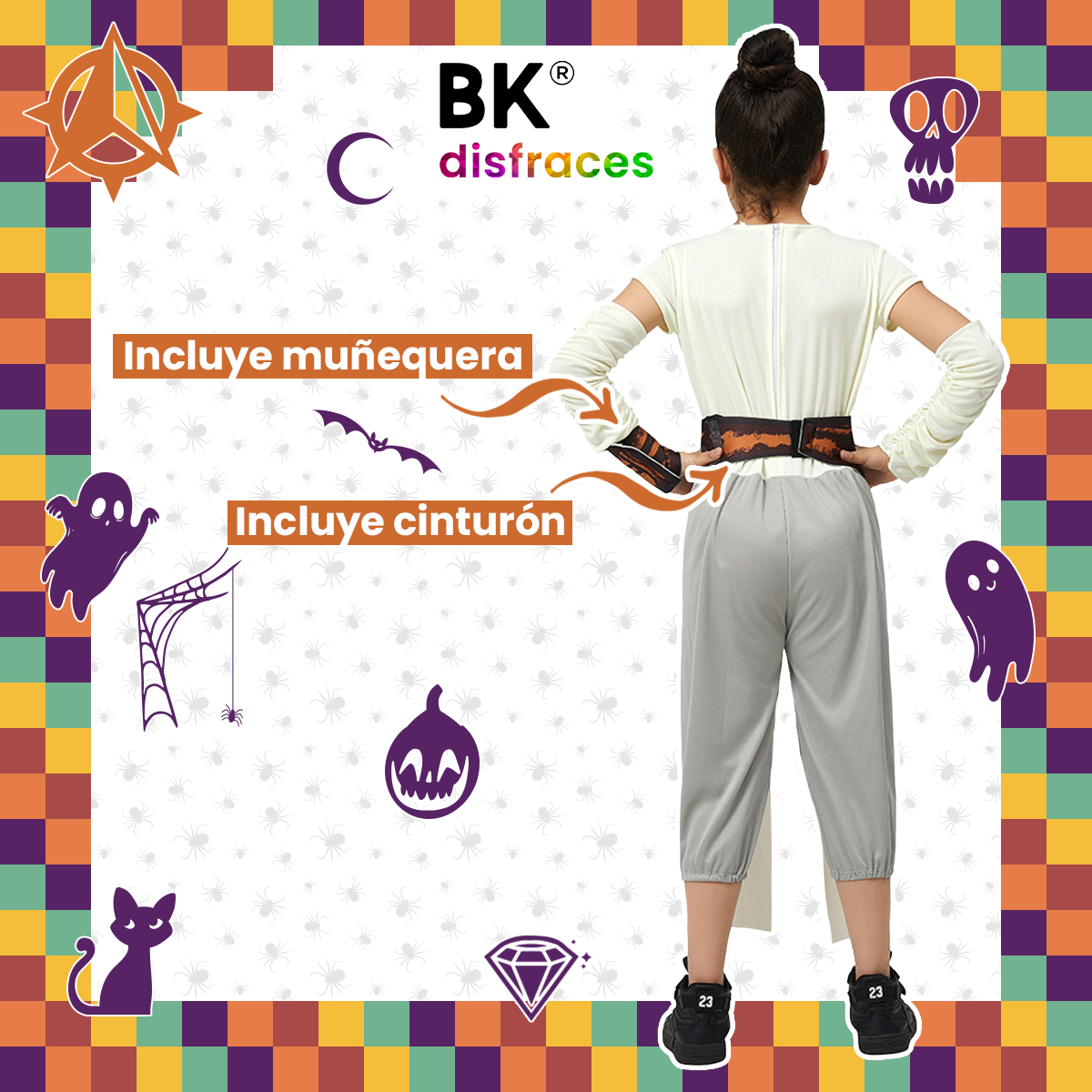 Disfraz De Halloween Infantil Niñas Fiesta Disfraces De Tela Exploradora Jade Espacio Estelar Wars Tallas Disponibles