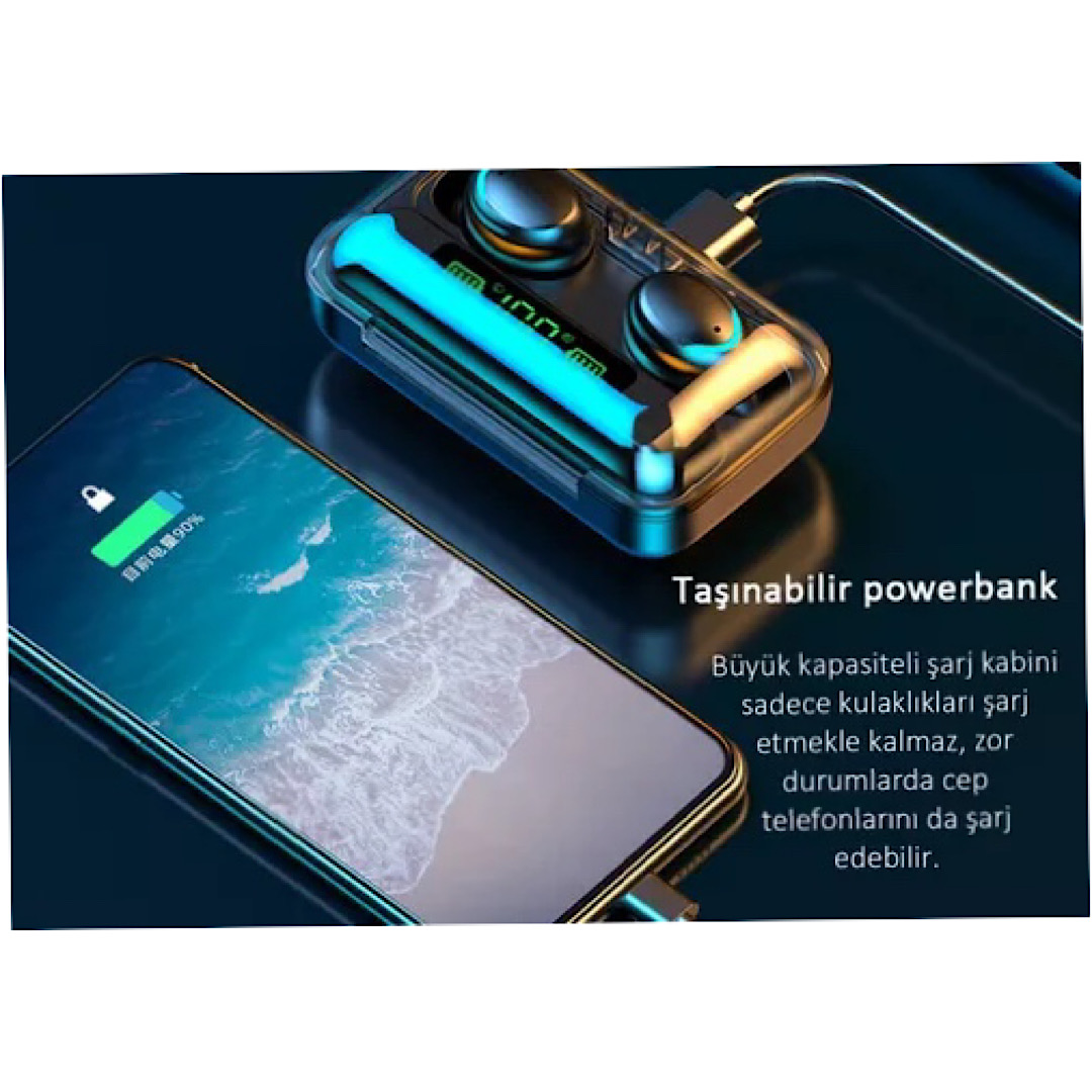 Audífonos In-ear Bluetooth Con Neckband De 2 Piezas