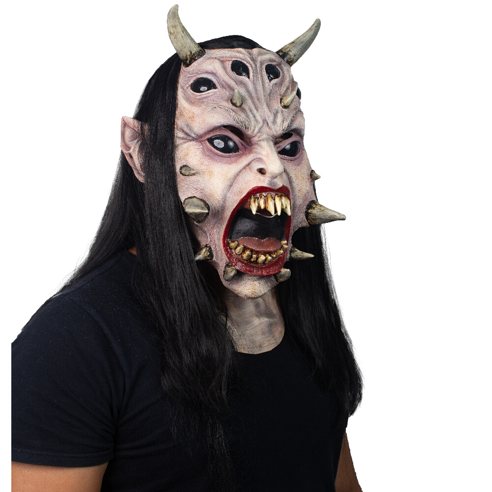 Máscara De Jorogumo Monstruo Mitológico Disfraz Halloween