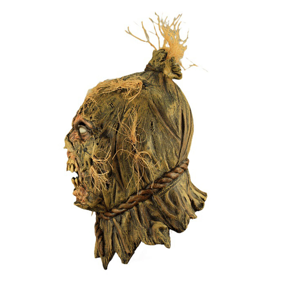 Máscara De Espantapájaros Sacareborn Terrorífico Disfraz