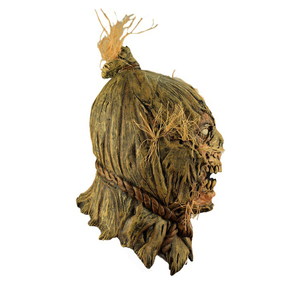 Máscara De Espantapájaros Sacareborn Terrorífico Disfraz