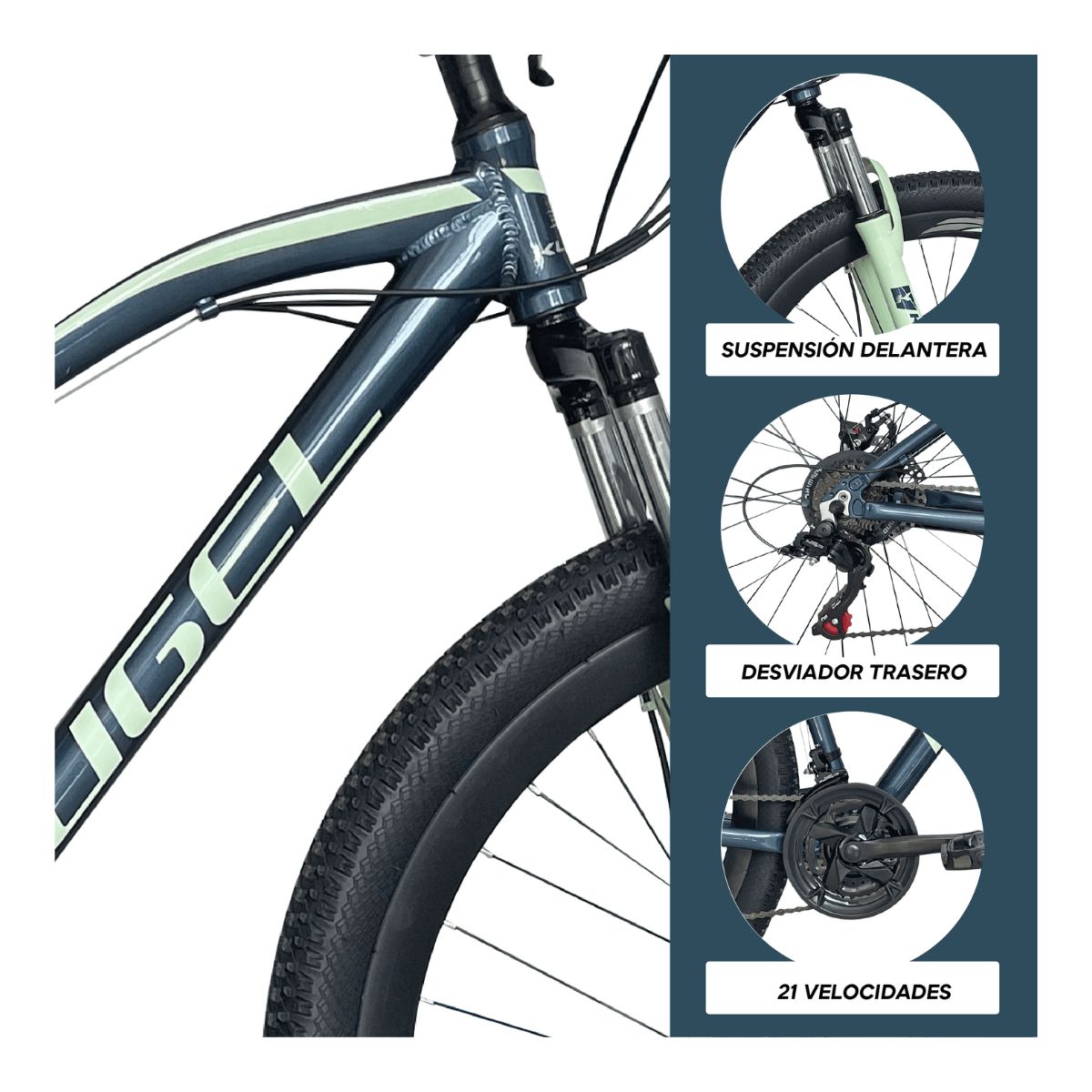 Bicicleta de Montaña Kugel Phantom R29  21 Velocidades