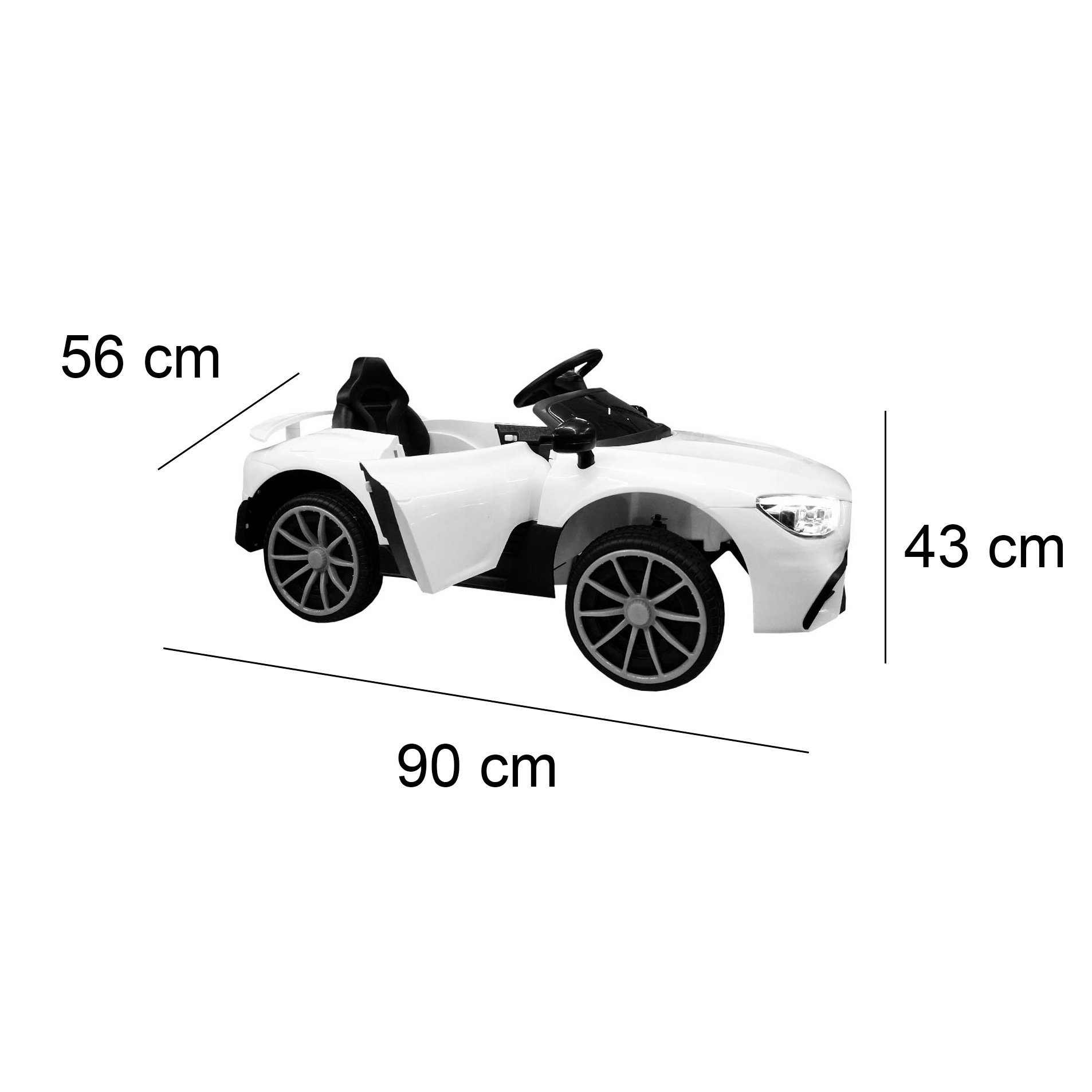 Montable Carro Electrico LT-5688 Rojo
