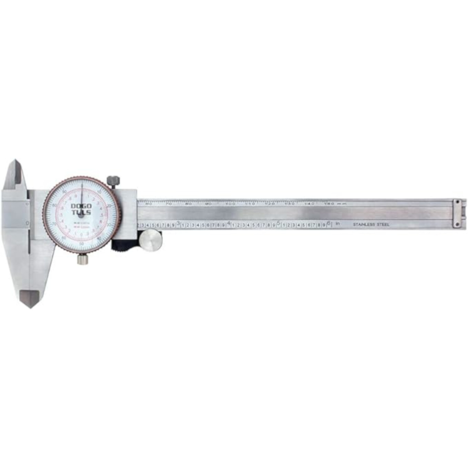 DOGOTULS MA2012 Calibrador Vernier Caratula Dual, 6"