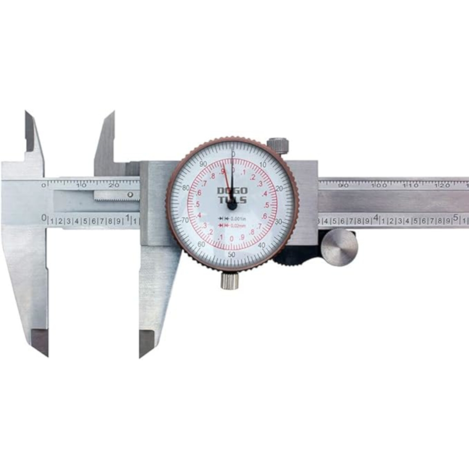 DOGOTULS MA2012 Calibrador Vernier Caratula Dual, 6"