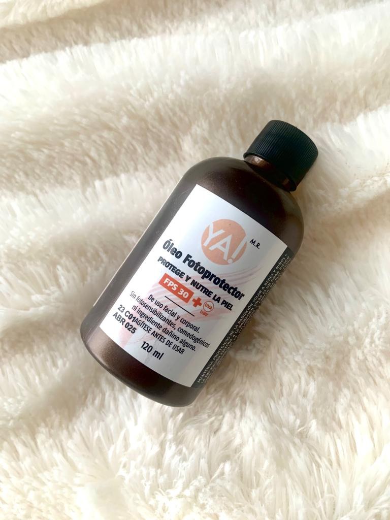 OLEO FOTOPROTECTOR YA! FPS 30 120 ML
