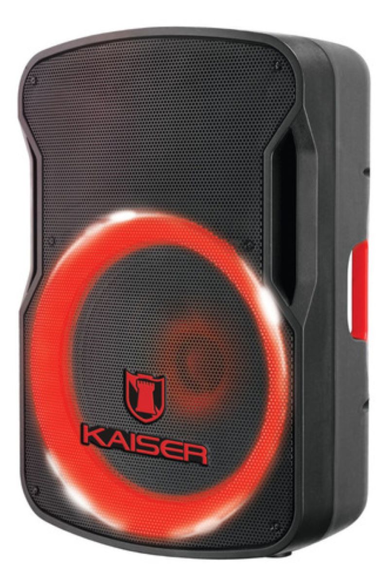 Bocina Portatil Kaiser GEM-9515 15 Pulgadas Bluetooth Karaoke