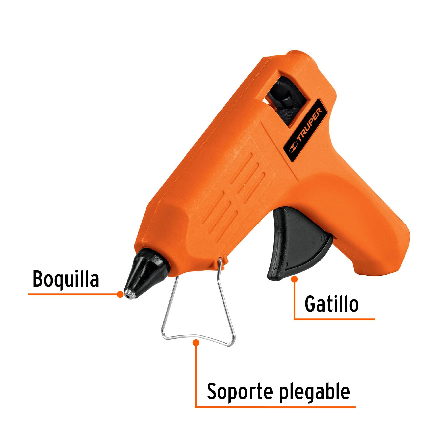 PISTOLA ELÉCTRICA PARA SILICÓN DE 1/2", TRUPER 17536