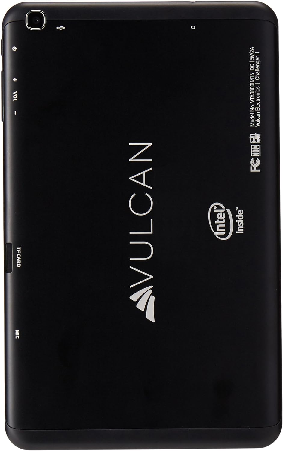 Tableta Vulcan VTA0800IM16 II, 8" 1GB RAM, 16GB, Windows 10 - Negro