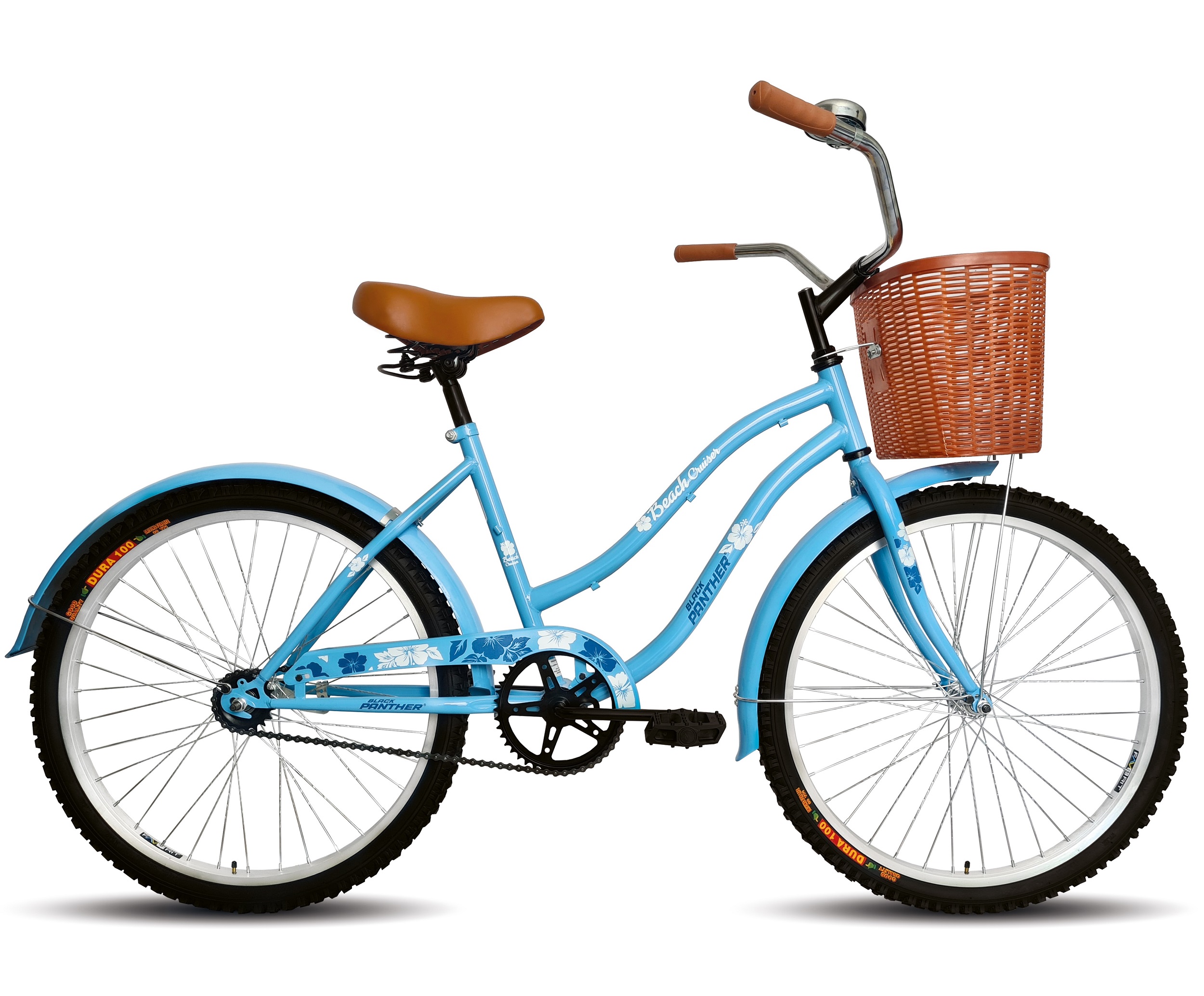 Bicicleta vintage cruiser rodada 26 con canasta y timbre new arrivals