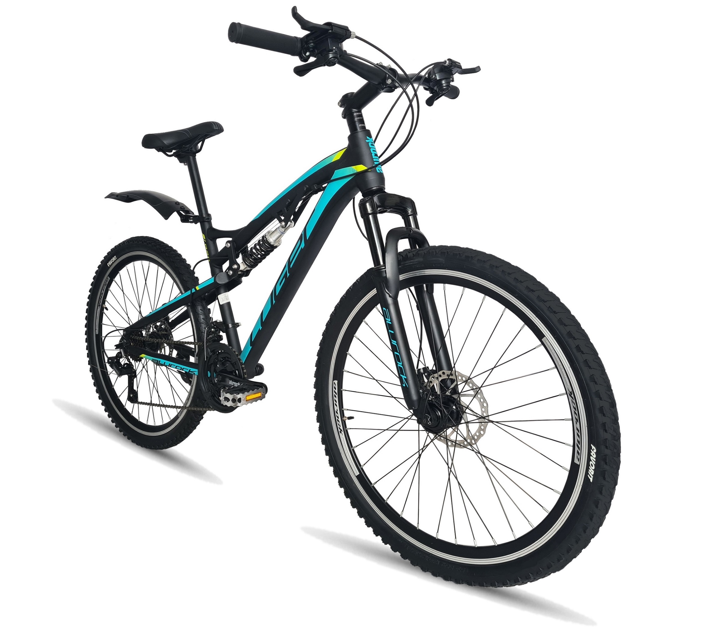 Bicicleta Alurock Luger Ds 21V Freno Disco R26 Azul