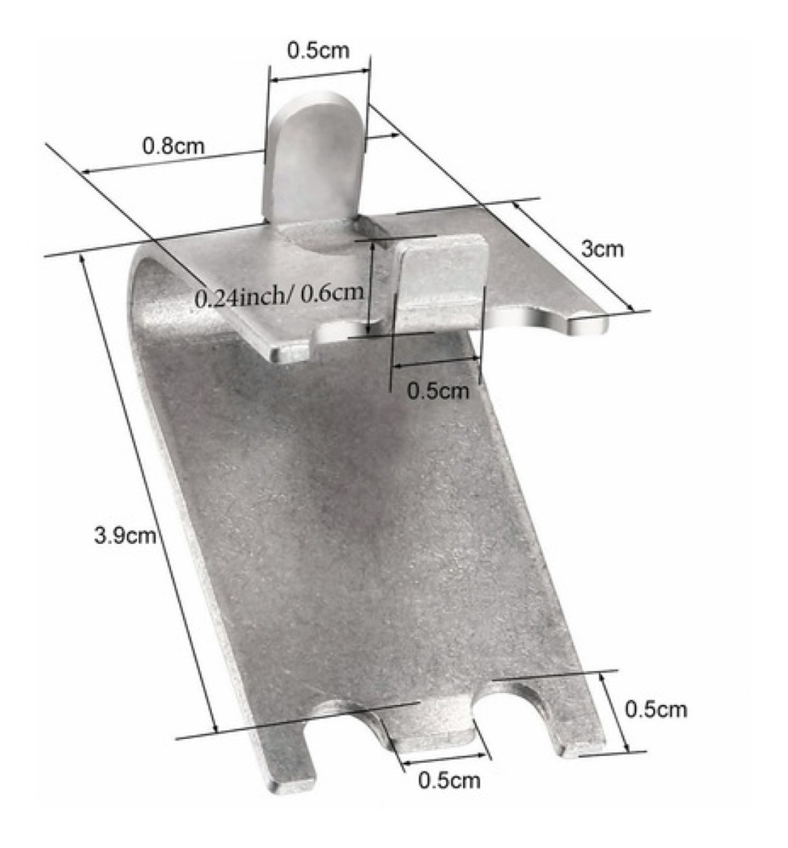 12 Pcs Clip Soporte Para Parrilla Estante De Refrigerador Plata 