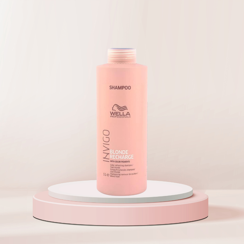 Wella Shampoo Invigo Blonde Recharge 1 Litro