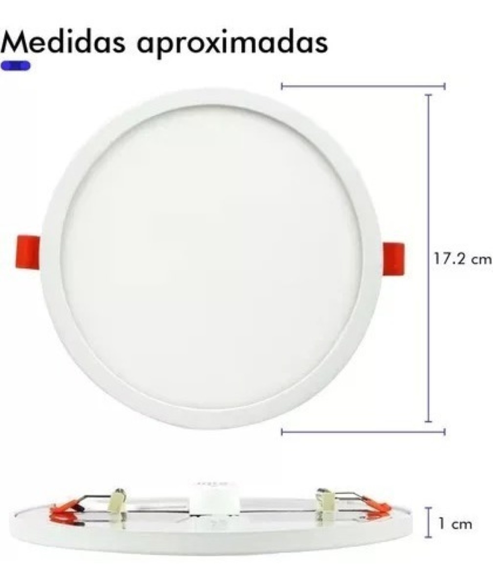 Lámpara Spot 15w Luz Led Ajustable Techo Bote Plafón 110v