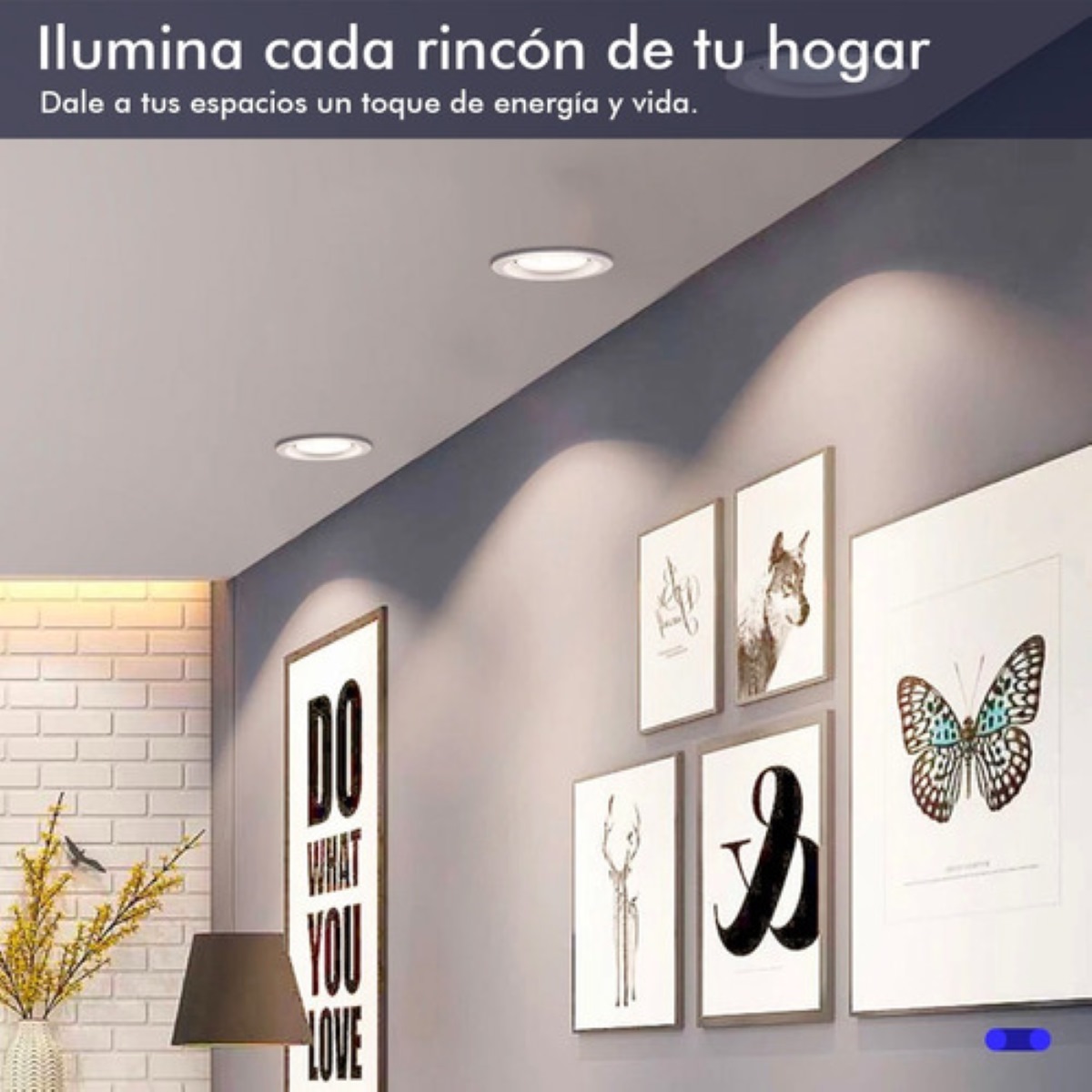 Lámpara Spot 15w Luz Led Ajustable Techo Bote Plafón 110v