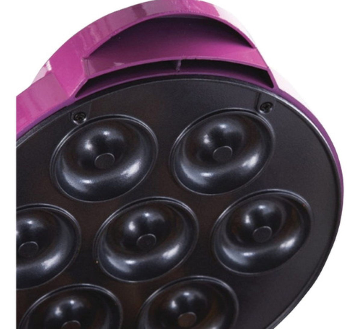 Maquina Para Hacer Donas Repostería Eléctrica Antiadherente Negra