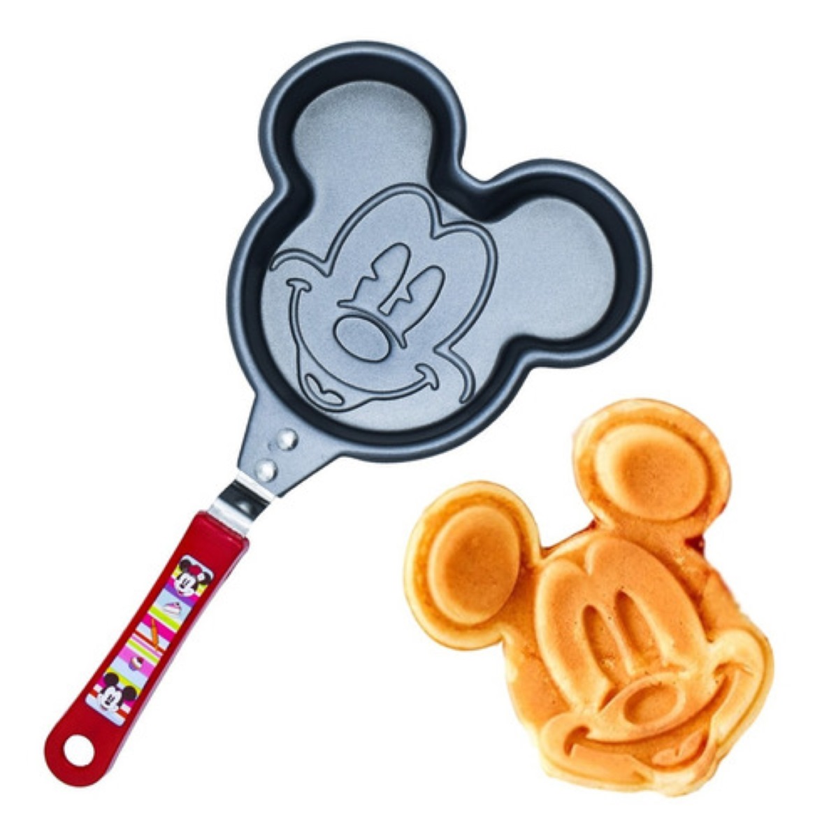 Sarten Antiadherente De Cocina Mickey Disney Molde Hot Cakes