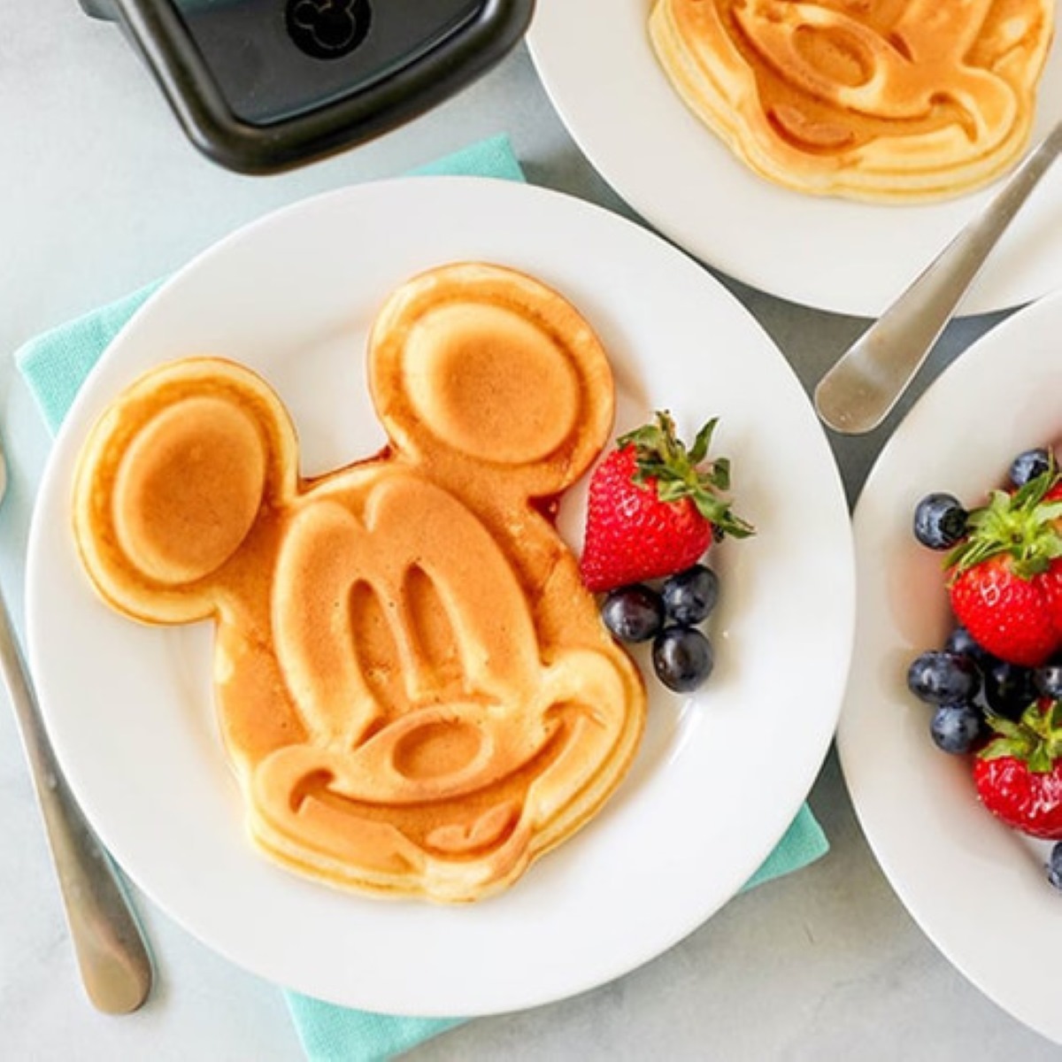Sarten Antiadherente De Cocina Mickey Disney Molde Hot Cakes