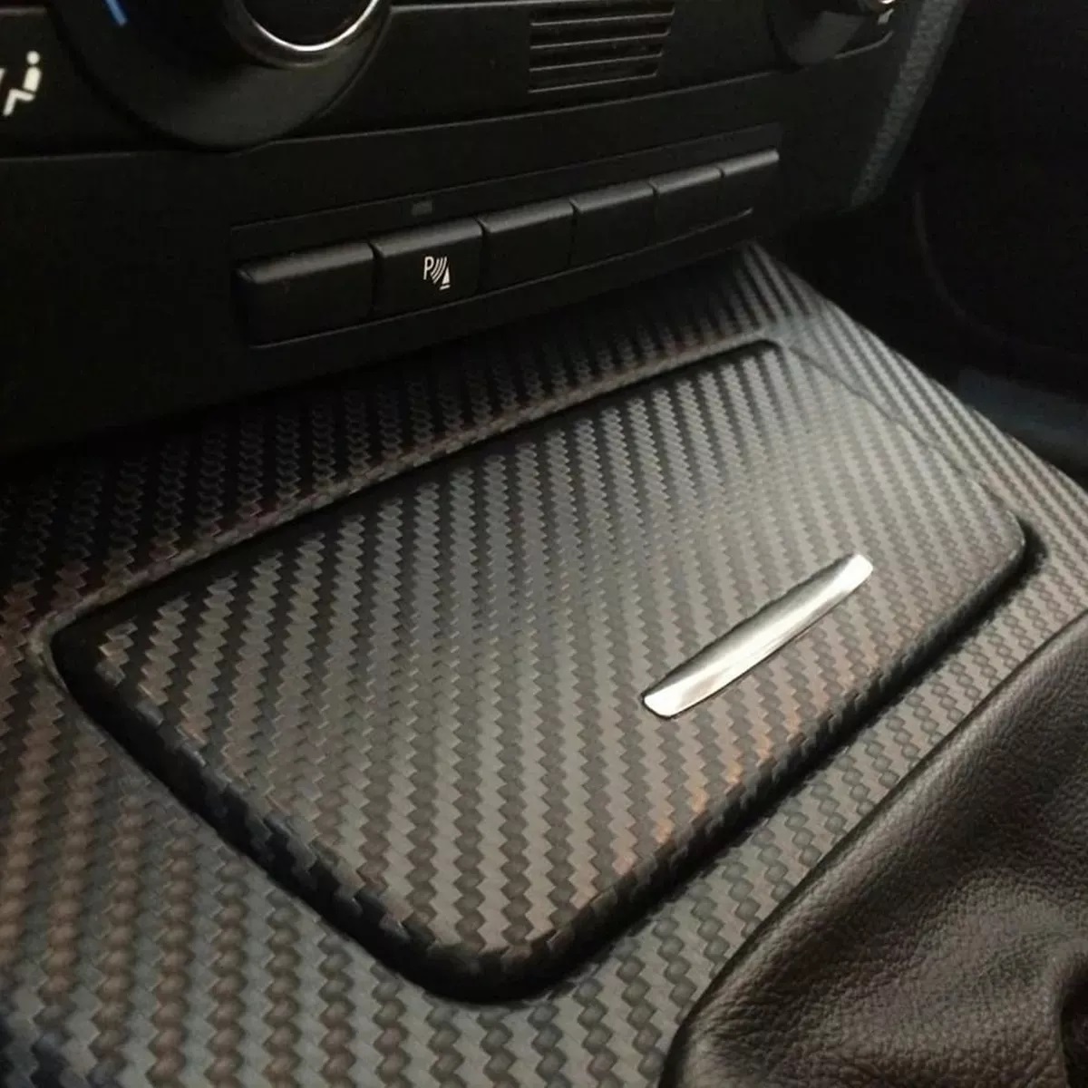 Vinilo Fibra Carbono Automotriz Coche Carro Pegatina 30cmx3m