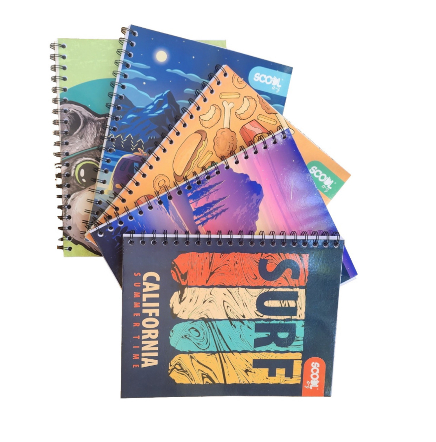 Libreta Profesional Doble Arillo - 5 Piezas raya