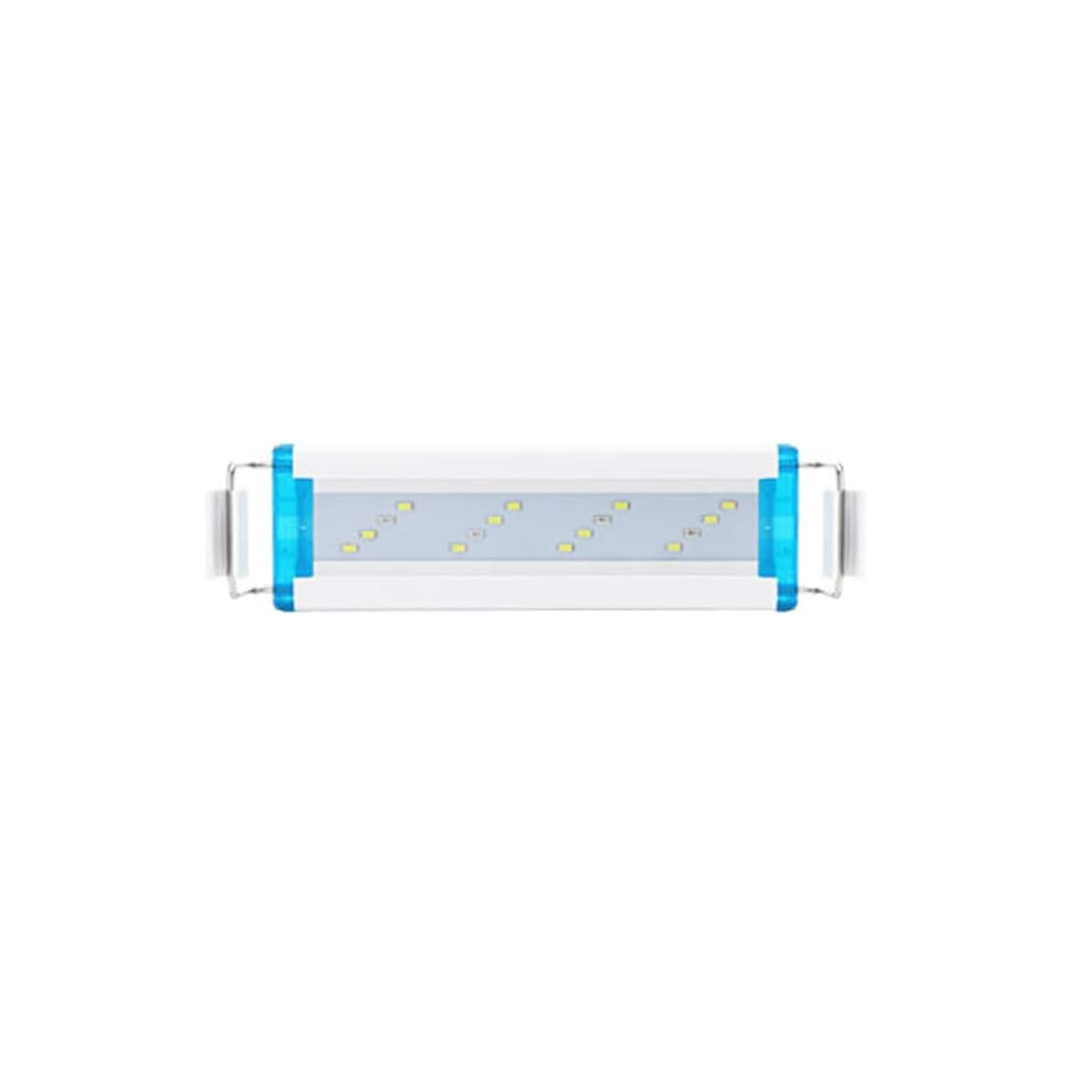 Luz Led Externa Y Blanca, Azul De 18 Cm Para Acuario