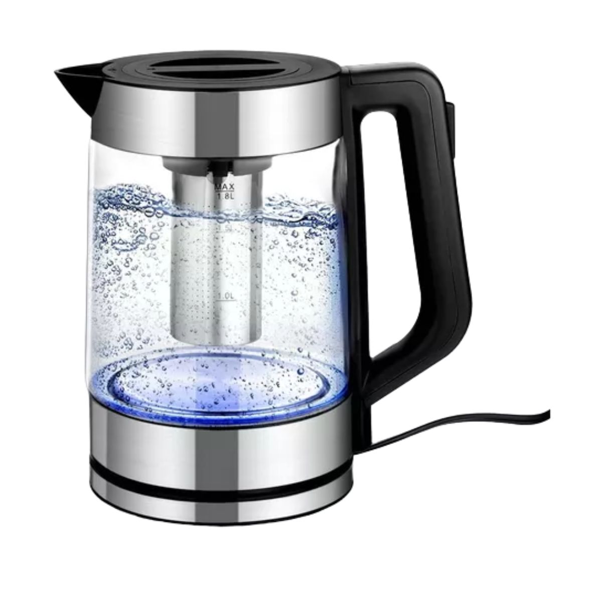 Jarra Eléctrica,teteras Eléctrico 1.8 L, Hervidor De Vidrio