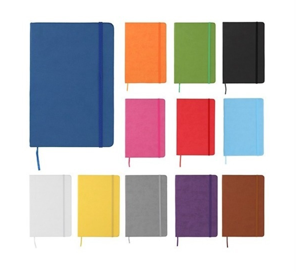 Libreta Tipo Moleskine De Poliuretano rojo