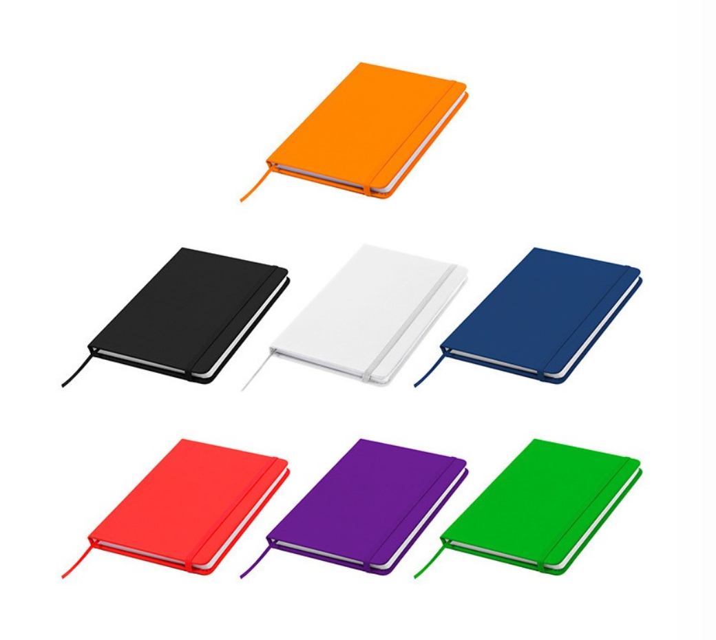 Libreta Escritorio Curpiel Separador Resorte Varios Colores azul