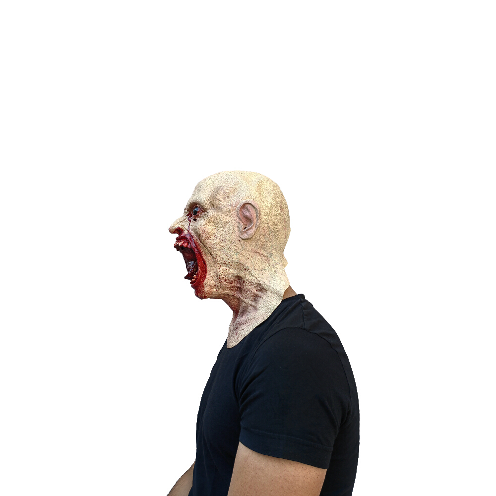Máscara De Zombie Infected Sangriento Ghoulish Productions Disfraz Halloween