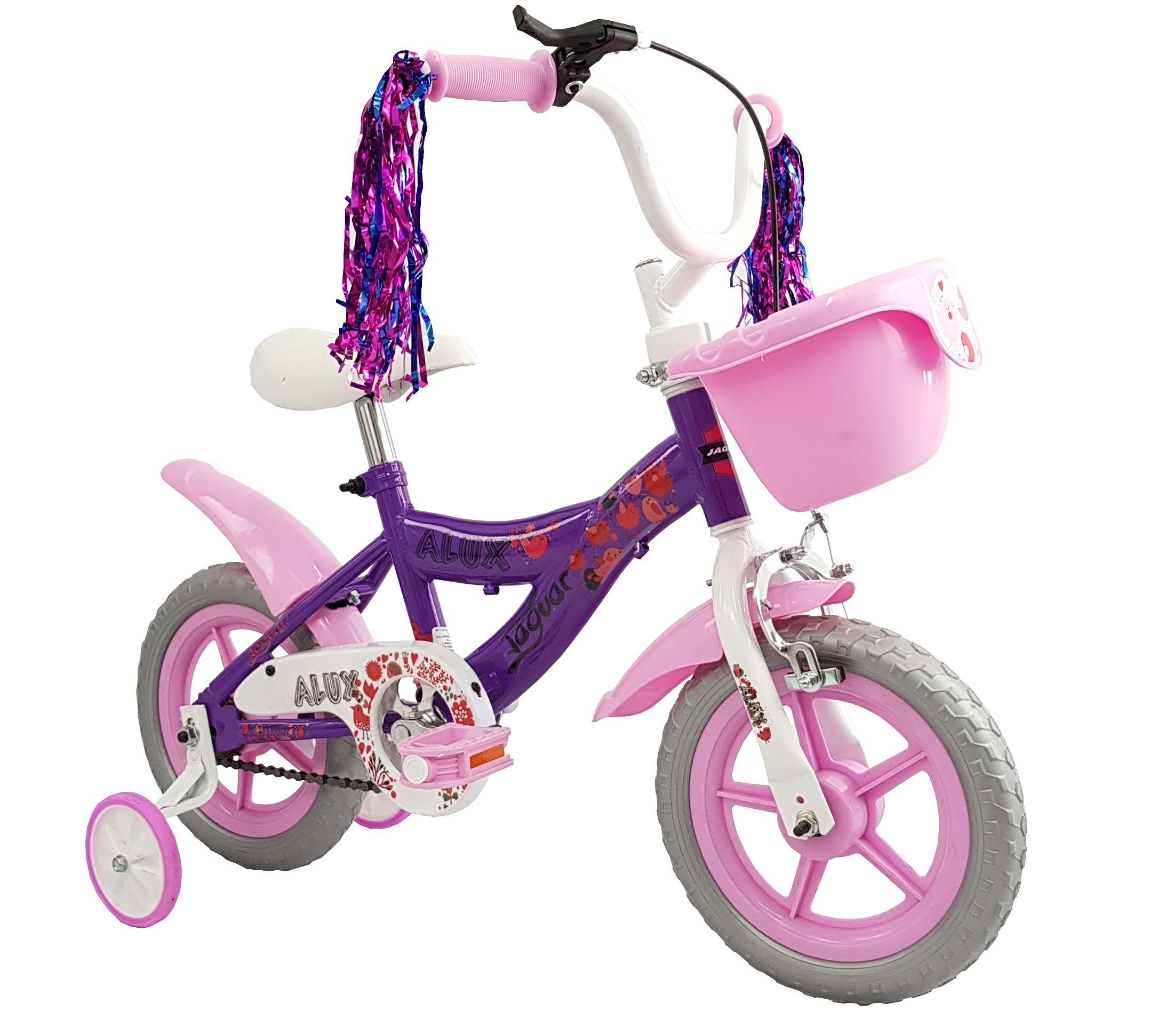 Bicicleta Jaguar Alux R12 Llantas Entrenadoras Morado