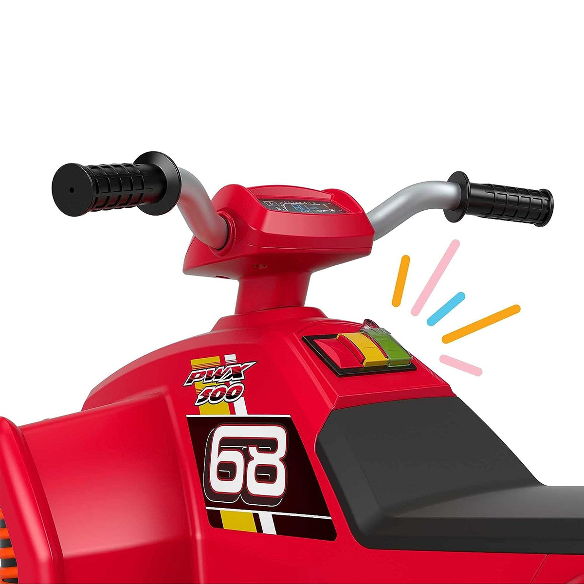 Cuatrimoto Moto Electrica Montable Power Wheels Hot Wheels ATV Rojo