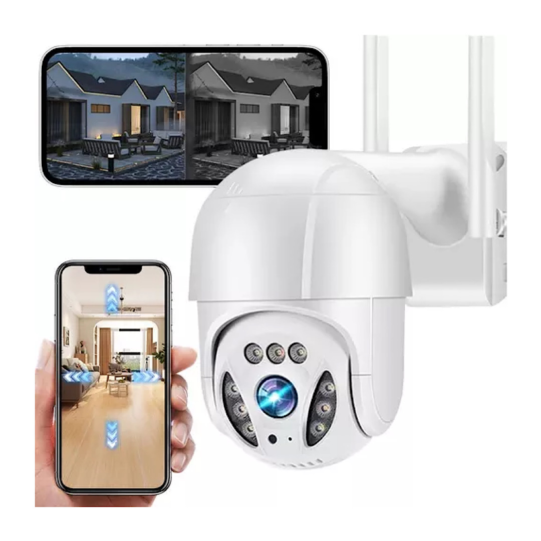 Qué es y cómo funciona una cámara de vigilancia interior WIFI? - TOP hogar  inteligente