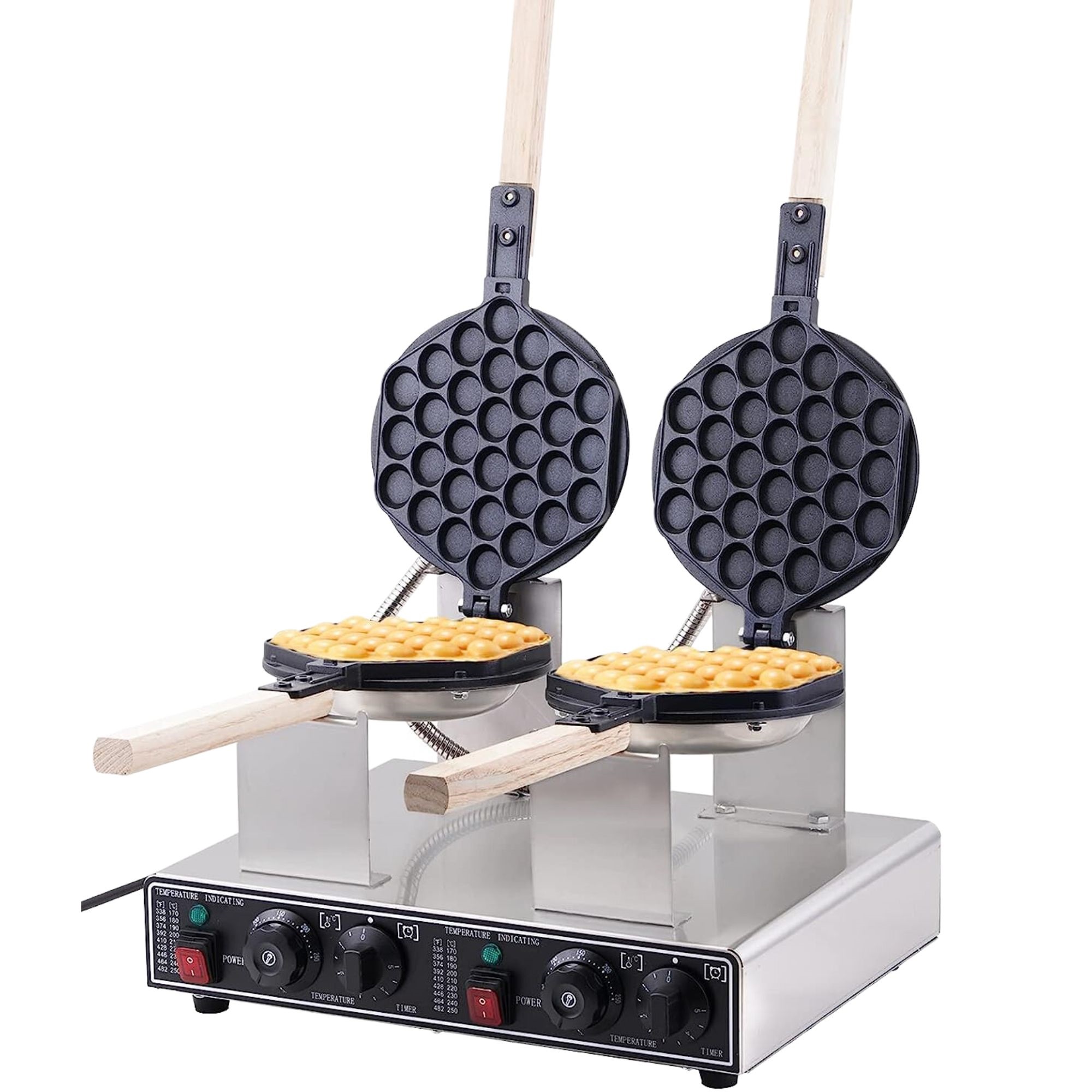 Waflera Electrica Doble Industrial Ajustable Y Antiadherente