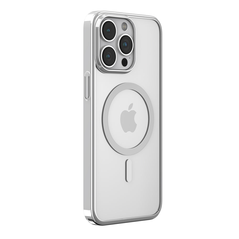 Devia Funda Glimmer Magnetic para iPhone 15 Pro Max Blanco