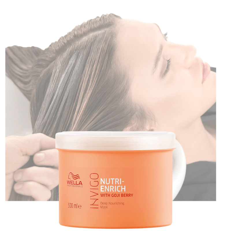 Pack Wella Nutri-Enrich Champú 500ml + Mascarilla 