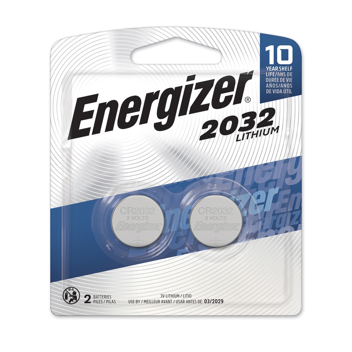 Pila Botón de Litio 2032 Energizer Paquete 2 pieza