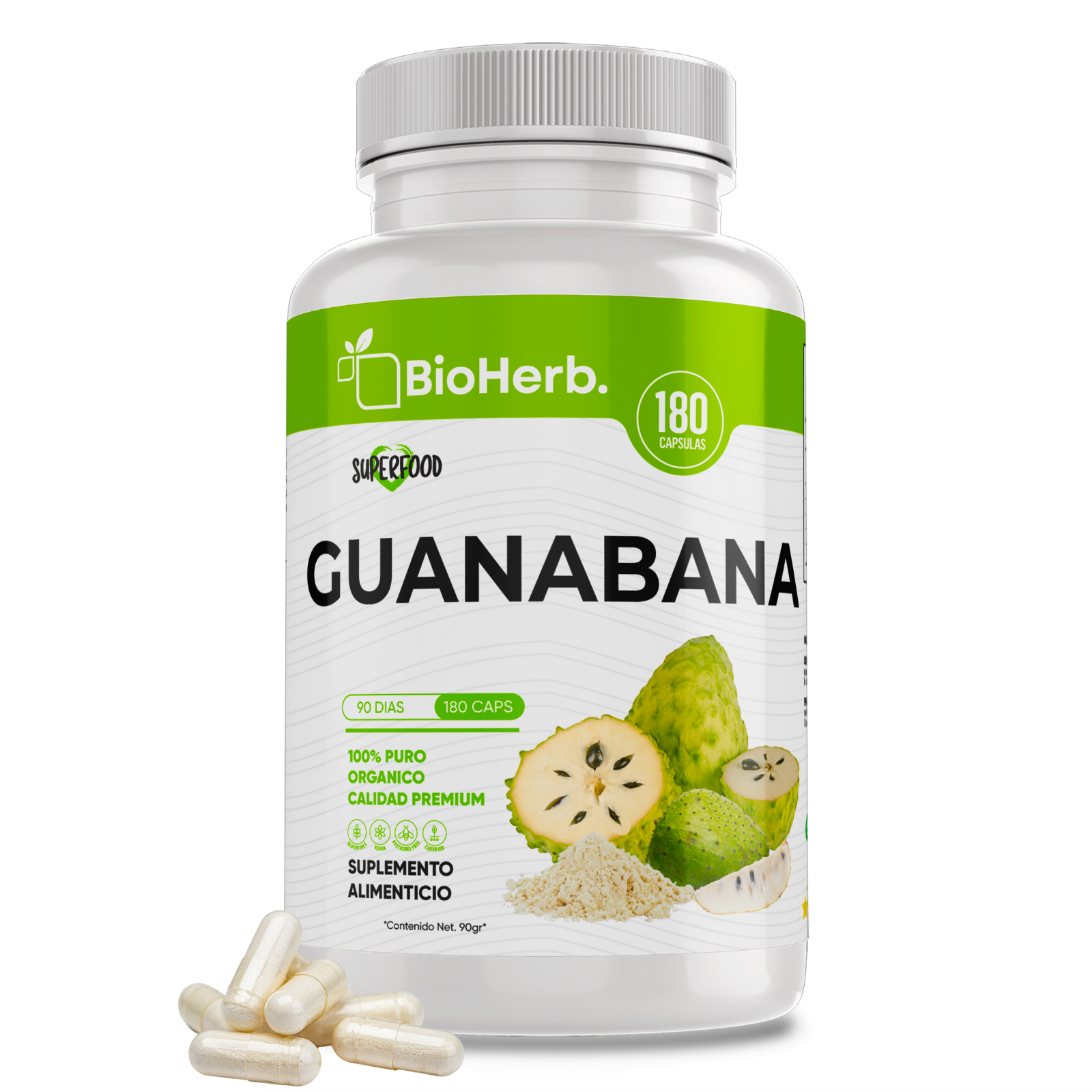 Guanabana Colgador de movil 