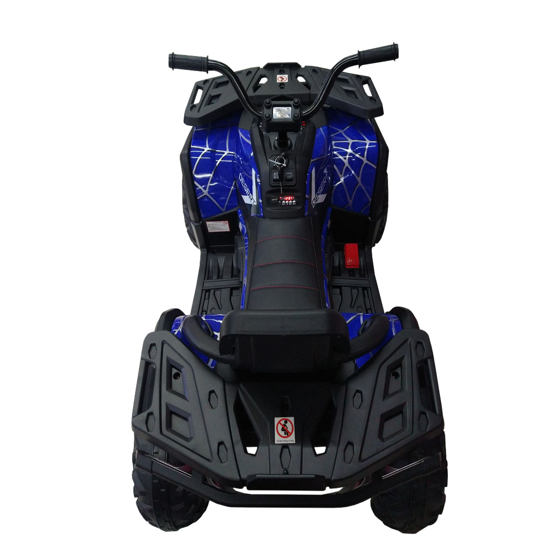 Cuatrimoto Moto Electrica Montable Infantil 12V MTT60 Azul Spider Pintado