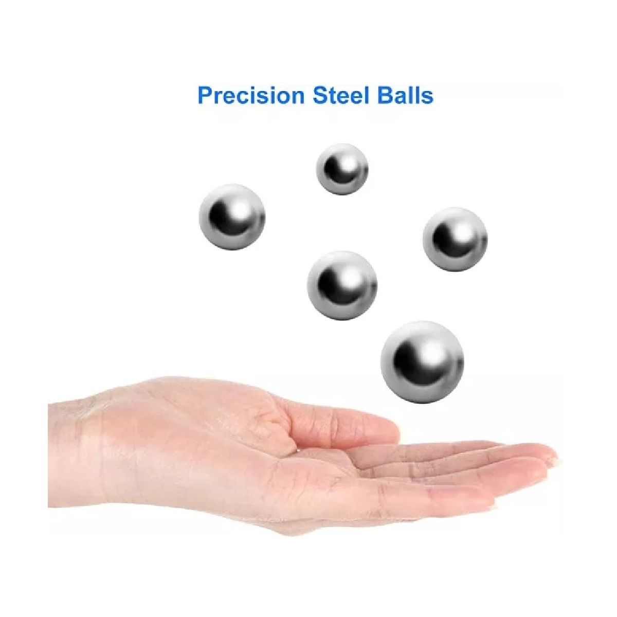 Set 500 Bolas De Acero Resorteras ,accesorios Para Tirachinas