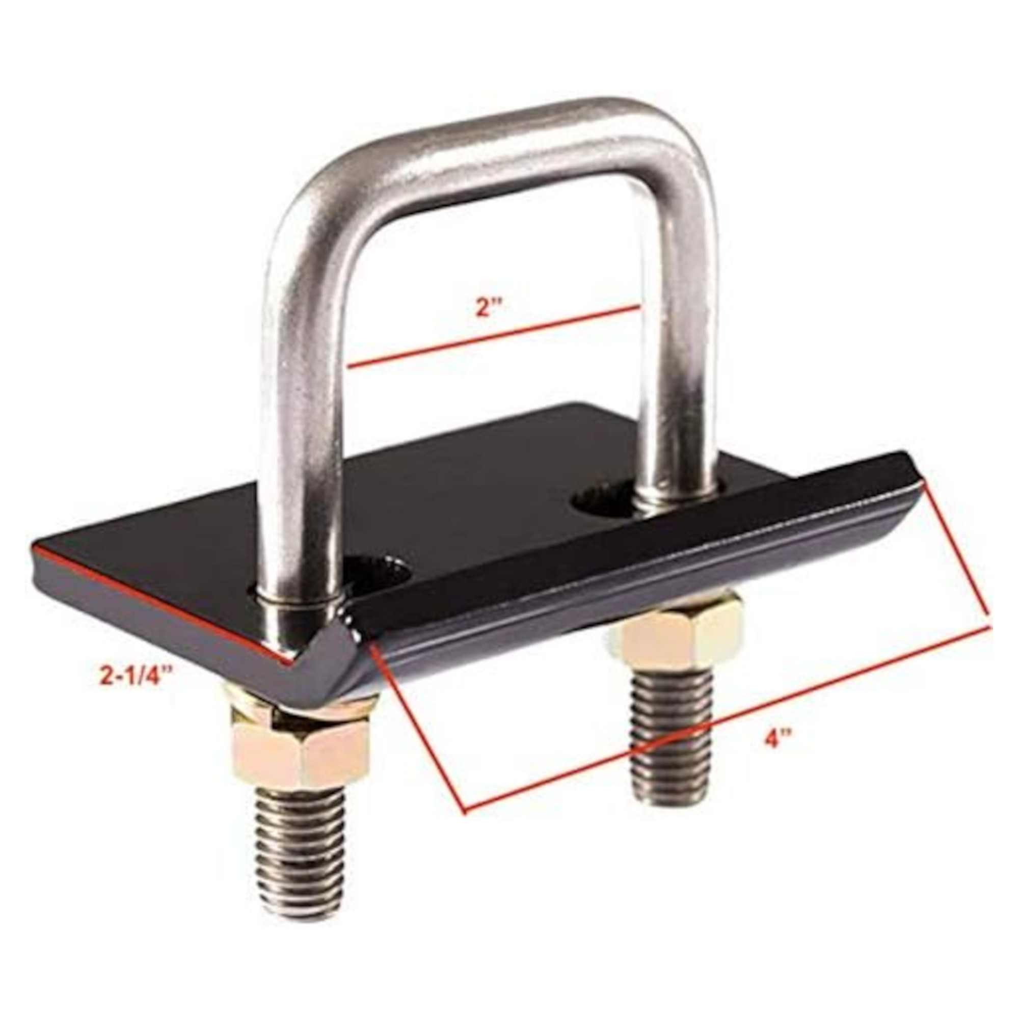 MaxxHaul 50023 - Estabilizador de apriete para enganches de 1,25 a 2 Pulgadas - Mejora la seguridad de tu remolque